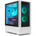 Caixa de Computador Nox Hummer Nemesis: Midi Tower, Cristal Temperado, ARGB, Branco