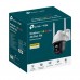 TP-LINK - VIGI C540-4G VIGI 4MP Outdoor Full-Color 4G Pan Tilt Network Camera