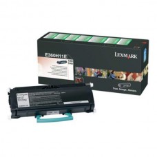 Toner Lexmark E360H11E Preto para Impressoras Laser