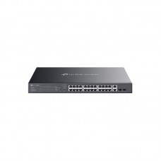 Switch TP-Link Omada ES228GMP: 28 Portas, PoE+, Gigabit, Rackmount Switch TP-Link Omada ES228GMP: 28 Portas, PoE+, Gigabit, Rackmount