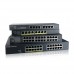 Switch Zyxel GS1915-24E, 24 Portas Gigabit Ethernet, Modo Híbrido Inteligente, Rackmount/Desktop, Sem Ventilador