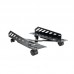 Suporte para CPU Tooq UMCS0024-B, com Rodas, Dobrável, Preto