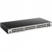 D-Link DGS 1510-52XMP - Interruptor - L3 - inteligente - 48 x 10/100/1000 (PoE+) + 4 x 10 Gigabit SFP+ - desktop, montável em trilho - PoE+ (370 W)