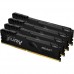 Kingston FURY Beast - DDR4 - kit - 32 GB: 4 x 8 GB - DIMM 288-pin - 3200 MHz / PC4-25600 - CL16 - 1.35 V - unbuffered - sem ECC - preto