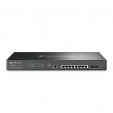 TP-Link - OMADA - JetStream? 8-Port 2.5GBASE-T and 2-Port 10GE SFP+ L2+ Managed Switch with 8-Port PoE+