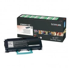 Toner Lexmark E360H11E - Preto - Alto Rendimento - Compatível com Lexmark E360, E460