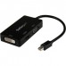 Adaptador StarTech Mini DisplayPort para VGA, DVI e HDMI