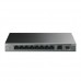 Switch TP-Link LiteWave LS1210GP: Gigabit Ethernet, PoE+, 10 portas, não gerido, preto Switch TP-Link LiteWave LS1210GP: Gigabit Ethernet, PoE+, 10 portas, não gerido, preto