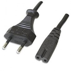 Ewent Cabo Power C7 Coupler 1.8mt Black