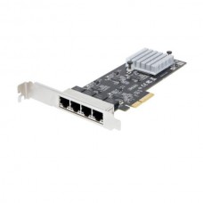 Placa de Rede Startech PR42GINETWRKCRD - 4 Portas Ethernet 2,5G NBASE-T Placa de Rede Startech PR42GINETWRKCRD - 4 Portas Ethernet 2,5G NBASE-T