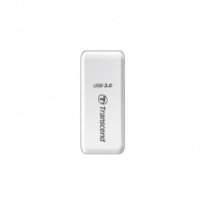 Leitor de Cartões TRANSCEND TS-RDF5W - USB 3.2 Gen 1, Branco Leitor de Cartões TRANSCEND TS-RDF5W - USB 3.2 Gen 1, Branco
