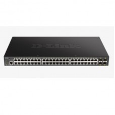 Switch D-Link DGS-1250-52XMP/E Gigabit PoE 48 Portas 4x10G SFP+