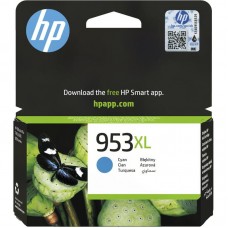 Cartucho de Tinta HP 953XL Cian Original, F6U16A, Alto Rendimento, para OfficeJet Pro