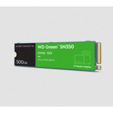Disco SSD WD Green SN350 NVMe: 500GB, M.2, PCIe Gen3