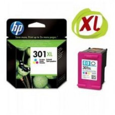 Tinteiro HP 301XL Tricolor: Alta Capacidade, Jato de Tinta, 330 Páginas