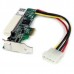 Adaptador Startech PEX1PCI1 - PCI-Express para PCI - Branco Adaptador Startech PEX1PCI1 - PCI-Express para PCI - Branco