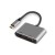 Adaptador Ewent Dual USB-C para HDMI e VGA sem_imagem