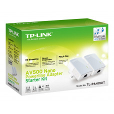 Adaptador Powerline 500Mbps Tp-Link 2Uds