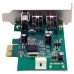Controladora Startech PEX1394B3LP, PCI Express, Firewire IEEE 1394, 3 Portas, 800 Mbps