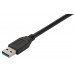 Cabo Ewent USB 3.0 A-Macho para A-Macho 1,8m