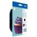 Tinteiro Brother LC123BKBP - Preto, Alta Capacidade