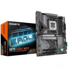 Placa-Mãe GIGABYTE X870 Eagle WIFI 7: AMD AM5, DDR5 8000MHz, PCIe 5.0, Wi-Fi 7, 2.5GbE