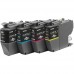 Pack de Tinteiros Brother LC421XLVAL: 4 Cores, Alta Capacidade