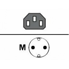 Lenovo - cabo de alimentação - CEE 7/7 para IEC 60320 C13 - 2.8 m - 39Y7917 Lenovo - cabo de alimentação - CEE 7/7 para IEC 60320 C13 - 2.8 m - 39Y7917