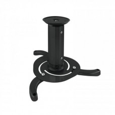 Suporte Universal de Teto Tooq PJ1010TN-B para Projetor, Giratório 360º, Preto