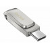 SanDisk Ultra Dual Drive Luxe - drive flash USB - 64 GB - SDDDC4-064G-G46