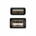 Cabo Nanocable USB 2.0 A-Macho/A-Macho, Preto, 3m