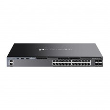 OMADA by TP-LINK - Omada 24-Port Gigabit Stackable L3 Managed Switch with 4 10GE SFP+ Slots