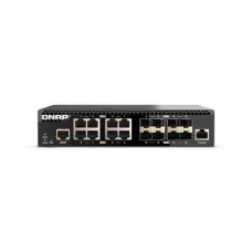 Switch QNAP QSW-M3216R-8S8T 16 Portas 10GbE Gerenciável Camada 2 Switch QNAP QSW-M3216R-8S8T 16 Portas 10GbE Gerenciável Camada 2
