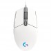 Rato Gaming Logitech G102 Lightsync: 8000 DPI, Branco, USB