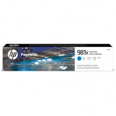Toner HP Original 981X Cian - L0R09A