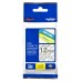 Brother Fita Laminada de 12 mm - Transparente/Preto, para P-Touch