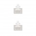 Cabo Nanocable RJ45 Cat.6 UTP: Cinza, 1.5m