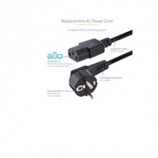 Cabo de Alimentação Startech 3m (CEE 7/7 para C13) - 713E3MPWCORDSST