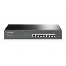 TP-Link - 8-Port Gigabit Desktop/Rackmount Switch with 8-Port PoE+ TP-Link - 8-Port Gigabit Desktop/Rackmount Switch with 8-Port PoE+