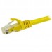 StarTech.com 1m CAT6 Ethernet Cable, 10 Gigabit Snagless RJ45 650MHz 100W PoE Patch Cord, CAT 6 10GbE UTP Network Cable w/Strain Relief, Yellow, Fluke Tested/Wiring is UL Certified/TIA - Category 6 - 24AWG (N6PATC1MYL) - Cabo patch - RJ-45 (M) para R StarTech.com 1m CAT6 Ethernet Cable, 10 Gigabit Snagless RJ45 650MHz 100W PoE Patch Cord, CAT 6 10GbE UTP Network Cable w/Strain Relief, Yellow, Fluke Tested/Wiring is UL Certified/TIA - Category 6 - 24AWG (N6PATC1MYL) - Cabo patch - RJ-45 (M) para R