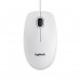 Rato Logitech B100 Óptico com Fio: Branco, 3 botões, 800 DPI