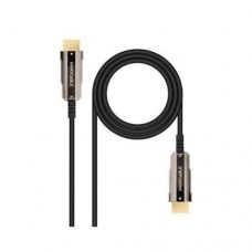 Cabo Nanocable HDMI 2.0, Série AOC, 4K@60Hz, 18Gbps, Preto, 30m