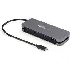 Startech.Com Hb30cm3a1cb Hub de Interfaz Usb 3.2 Gen 1 (3.1 Gen 1) Type-C 5000 Mbit/S Negro, Gris