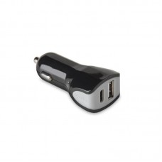Carregador de Carro Celly CCTYPECUSBBK - USB-C, Preto, 3A