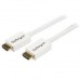 23 ft White CL3 In-wall HDMI Cable - M/M