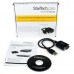 Cabo Startech ICUSB2321X Conversor Serial DB-9 Macho para USB 2.0 Macho - 30cm Cabo Startech ICUSB2321X Conversor Serial DB-9 Macho para USB 2.0 Macho - 30cm
