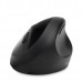 Kensington Pro Fit Ergo Wireless Mouse - Rato - ergonómico - 5 botões - sem fios - 2.4 GHz, Bluetooth 4.0 LE - receptor sem fio USB - preto - retalho