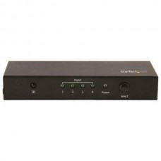StarTech.com HDMI 2.0 Switch - 4 Port - 4K 60Hz - HDMI Automatic Video Switch Box - Multi Port Hub w/ 1 In 4 Out Functionality (VS421HD20) - Interruptor de vídeo / áudio - 4 x HDMI - desktop - para P/N: SVA5H2NEUA StarTech.com HDMI 2.0 Switch - 4 Port - 4K 60Hz - HDMI Automatic Video Switch Box - Multi Port Hub w/ 1 In 4 Out Functionality (VS421HD20) - Interruptor de vídeo / áudio - 4 x HDMI - desktop - para P/N: SVA5H2NEUA
