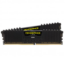 Corsair DDR4, 3000MHz 16GB 2 x 288 DIMM, Unbuffered, 16-20-20-38, Vengeance LPX Black Heat spreader, 1.35V, XMP 2.0, Supports 6th Intel® Core™ i5/i7 Novo