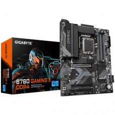 Placa-Mãe Gigabyte B760 GAMING X DDR4, Intel, B760, DDR4, 128GB, ATX, B760GAMINGXDDR4G10 Placa-Mãe Gigabyte B760 GAMING X DDR4, Intel, B760, DDR4, 128GB, ATX, B760GAMINGXDDR4G10